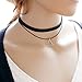 Goswot Vintage Black Choker Necklace
