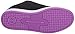 DC womens Court Graffik Skate Shoe, Black/Purple, 5.5 US