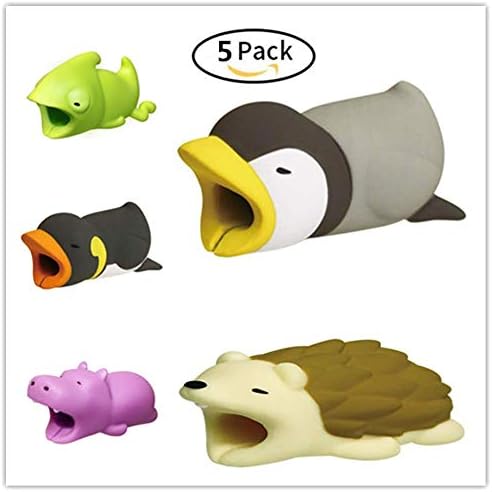 Cable Bite Animals for iPhone Cable Cord Saver Protector Phone Accessory Protects