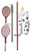 Nova Usa Collection Multi Use Tether Tennis and Soccer Ball Set for Adults Kids and Pets (Height Adjustable) Pump and Ground Stakes Included