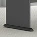 Bush Business Furniture Series A & C 79W x 34D Racetrack Oval Conference Table in Slate