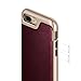 Caseology Envoy for Apple iPhone 8 Plus Case (2017) / for iPhone 7 Plus Case (2016) - Premium Leather - Leather Cherry Oak