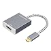 USB C to HDMI, CableCreation USB Type C to HDMI 4K @ 60Hz Aluminum Adapter (Thunderbolt 3 Compatible), Compatible with MacBook Pro, 2019/2018, iPad Pro 2018, Surface GO, Galaxy S10, LG G5, Gray primary