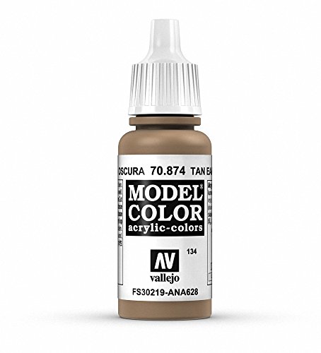 Vallejo US Tan Earth Paint, 17ml