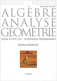 Algèbre, analyse, géométrie
