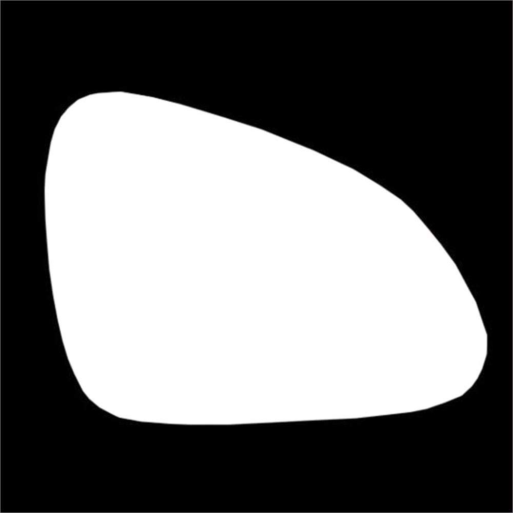 Right Driver Side Stick-On Wing Mirror Glass