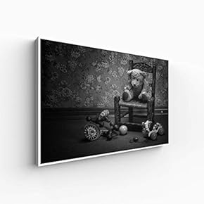 Canvas Wall Art for Living Room, Bedroom Black and White Article Framed Canvas Prints for Home Decoration Ready to Hang - 16x24 inches