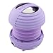 XBOOM Mini Portable Capsule Speaker with Rechargeable Battery and Enhanced Bass+ Resonator - Purple