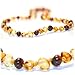 The Art of Cure Baltic Amber Teething Necklace - Multicolored