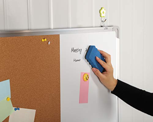 Combination Whiteboard Bulletin Board Set Dry Erase Cork Board 30 X 