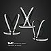 EvoLike Reflective Vest Straps New Premium Design + 1 Pair of High Visible Bands for Arm/Wrist/Ankle | Safety Gear for Running, Walking, Jogging, Cycling, Workers, Motorcycle