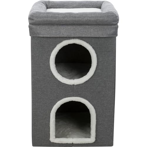 TRIXIE Cat tower Saul, 64 cm, grey