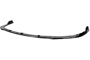 Front Bumper Lip Compatible with 2018-2020 Toyota Camry SE/XSE/Hybrid SE Only, Gloss Black PP Front Chin Lip Spoiler Bodykit by IKON MOTORSPORTS