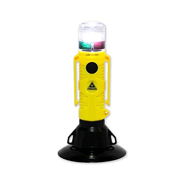Treksafe-Marine-Safety-Kit-15-Pieces-including-LED-Navigation-Light-Waterproof-Floating-Bag-and-Multi-Tool