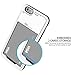 iPhone 6s / 6 Case, DesignSkin [Slider] [Sliding Card Holder Slot] Extreme Heavy Duty 3-Layer Bumper Protection Wallet Cover with Card Holder Case for iPhone 6s (2015) / iPhone 6 (2014) - Rose Gold