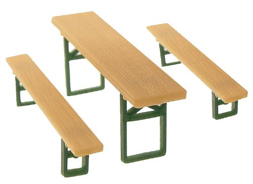 Faller 272442 Beer Benches & Tables 72 N Scale Scenery and Accessories
