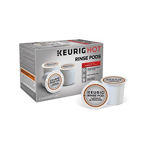 Keurig 5000057588 10 Count Rinse Pods Coffee Machine Accessory, White