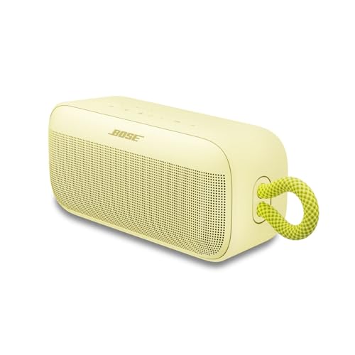 Bose SoundLink Plus: Bluetooth-Boombox, kabelloser Außen-Lautsprecher mit bis zu 20 Stunden Akkulaufzeit, Citrus Yellow - Limited Edition