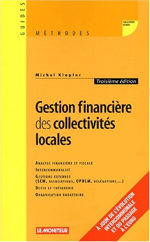 Gestion financière des collectivités locales