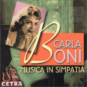 Carla Boni - Musica In Simpatia - Zortam Music