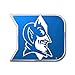 FANMATS 60520 Duke Blue Devils Heavy Duty Aluminum Embossed Color Emblem, Auto Emblem Decal