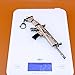 mankecheng games metal SCAR Automatic Rifle Gun Model Action Figure Arts Toys Collection Keychain Gift