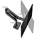 Bestand Aluminum Single Monitor Stand – Gas Spring Adjust Arm Mount for 10”-32” Computer Monitor from 4.4 to 25lbsthumb 4