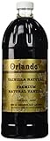 Pure Organically Grown Mexican Vanilla (Amber Colored), 1000 ml (33.80 fl oz)