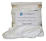 New Premium White T-Shirt Material Cloth Rags (8 lb)