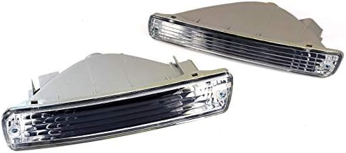 ECPP-AUTOTEILE for Lexus LX45/ Land Cruiser LC80 FJ80 4500 Crystal Clear Turn Signal Lights Housing Indicator LH RH Front Bumper