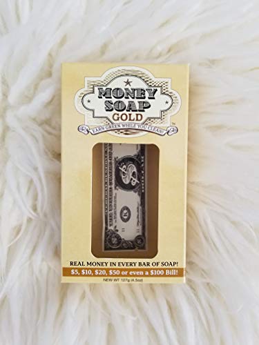 NH Novelty Money Soap GOLD - Minimum of $5 in every