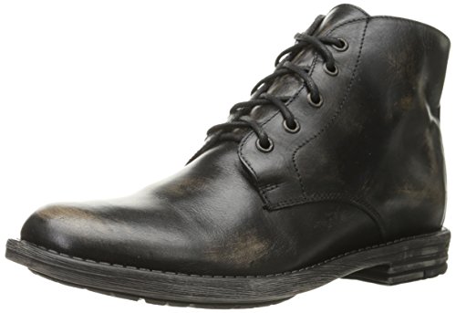 Bed Stu Men's Hoover Chukka Boot, Black Handwash, 10.5 M US