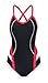 ReliBeauty Women's Adjustable Strap Cross Back One Piece Swimsuits (XXXX-Large(US16-18), Black)