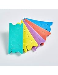 NOVAL Disposable Toe Separator for Pedicure Nail Salon, 100 Pairs Per Pack