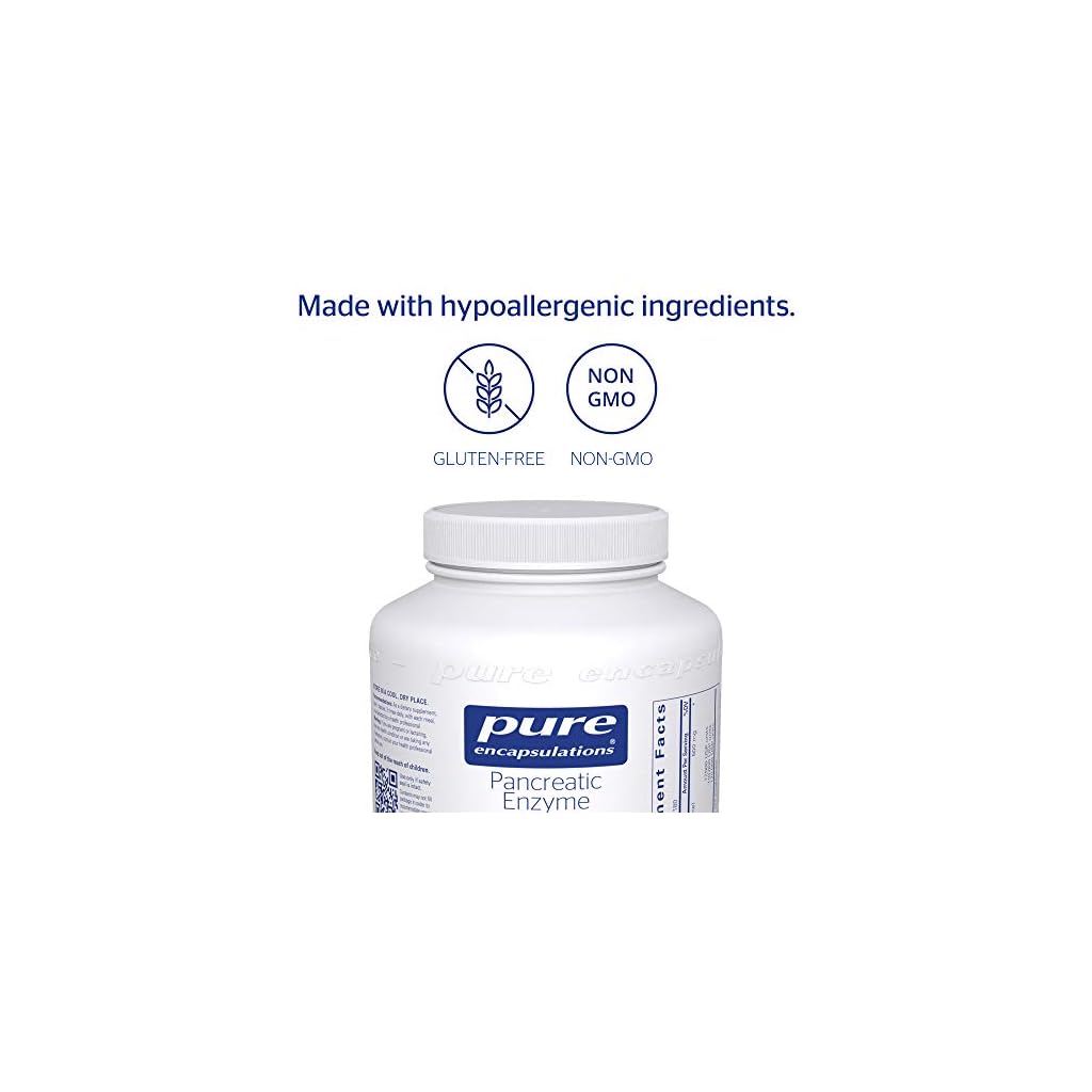 Pure Encapsulations Pancreatic Enzyme Formula Supplement to Support