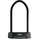 ABUS Granit XPlus 540 U-Lock, Black/Grey, 230 mm Shackle Height | High-security U-lock for e-bikes, security level 15, Power Cell technology, incl. 2 keys