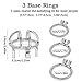 Raycity Male Chastity Cage Device (45mm Ring) 117