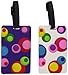 Travelon Set Of 2 Luggage Tags Inner Circles Assorted, Assorted, One Size