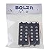 BQLZR Black Ceramic Magnet 5 String M Bass Humbucker Double Coil Pickup for Bass Guitar and Bass Replacement Pack of 2 4.13x1.77x0.7inch(LxWxH)