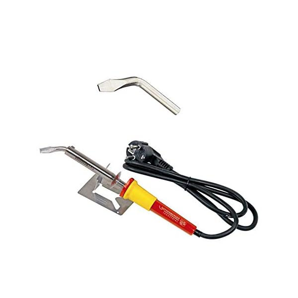 ROTHENBERGER Industrial LÃ¶tkolben, 100 W, inkl. GerÃ¤teauflage + CU-Spitze abgewinkelt/flach, 035959