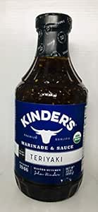 Amazon.com : Kinder's Organic Teriyaki Marinade & Dipping Sauce 30 oz