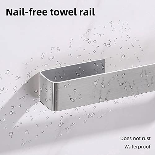 GOODCORNER Hand Towel Holder Self Adhesive - Towel Ring Stainless Steel Towel Rail for Bathroom