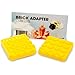 Modular Robotics Cubelets Brick Adapter (4-Pack), Yellow