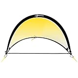 ProSoccer Pop Up Soccer Goal - One Portable Soccer Net With Carry Bag - Net for Toddlers, Kids, Professionals - Soccer Training Equipment for Field, Backyard, Park, Beach - Sizes 2.5', 4' and 6'