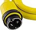 Conntek 50 Amp 125/250-Volt Marine Shore Power 4 Wire Extension Cord with Threaded Ring