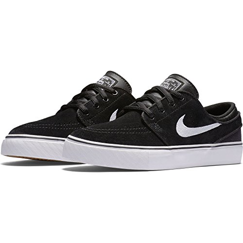 Nike Stefan Janoski Skate Shoe - Boys' Black/Gum Med Brown/W