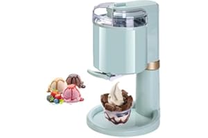 Ice Cream Maker Machine for Home, Soft Serve Ice Cream Machine, Home DIY Kitchen Automatic Mini Fruit Ice Cream Maker for Hom