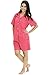 Del Rossa Women's Cotton Pajama Set, Short Button Down Woven Pjs