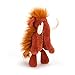 Jellycat Baggles Winston Wolly Mammoth Stuffed Animal, 15 inches
