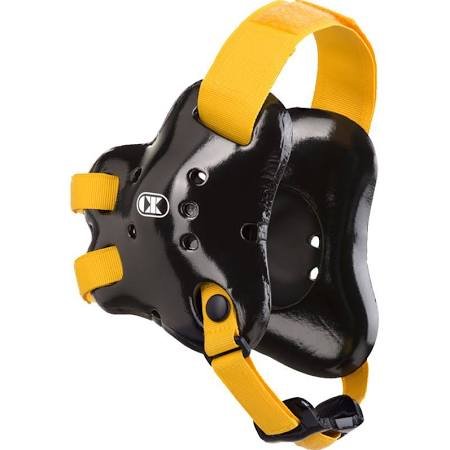 Cliff Keen Fusion Headgear in Black and Gold